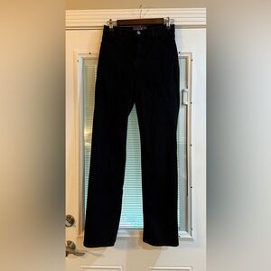 NYDJ Black Straight Leg Women’s Jeans Size 2